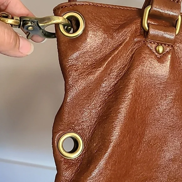 Tarnish Brand Deep Brown Leather Bag - Picture 4 of 9